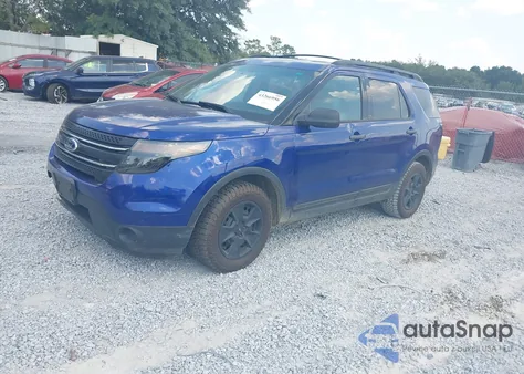 2014 Ford Explorer z USA, uszkodzony, nr VIN 1FM5K7B87EGC32410